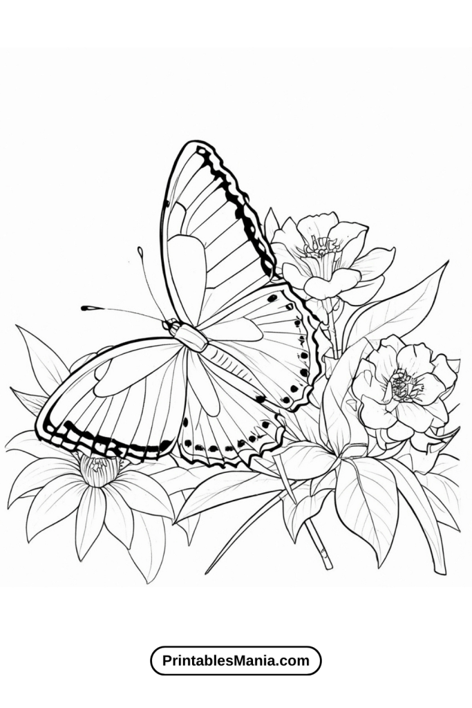 Flower Coloring Pages