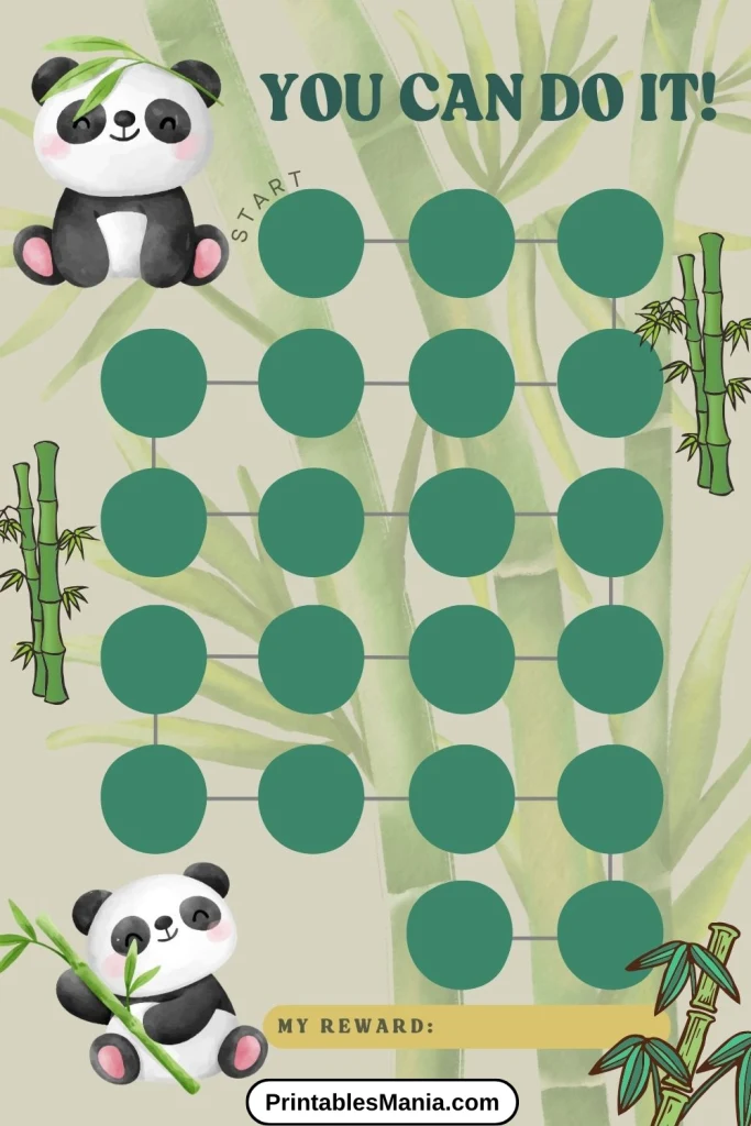 panda reward chart