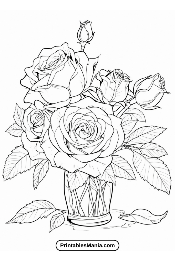 flower Coloring Pages