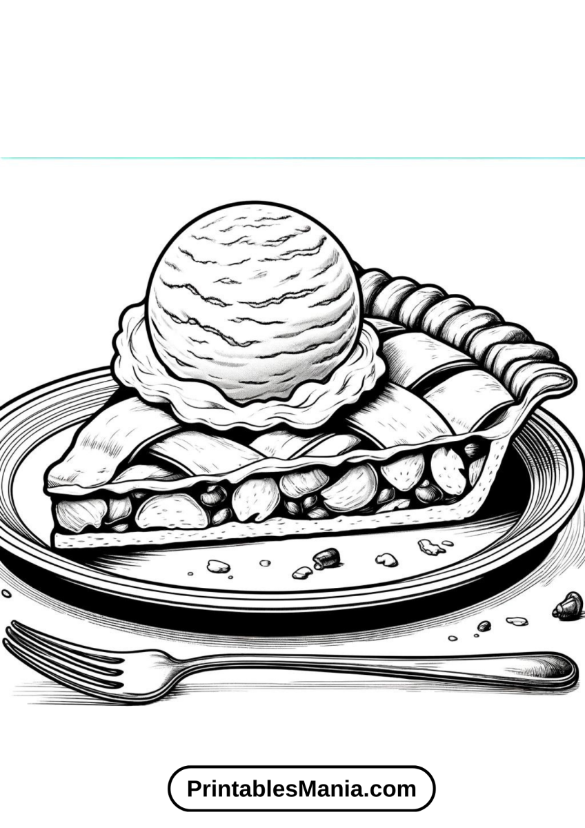 Ice Cream Coloring Pages (PDF) - Printables Mania