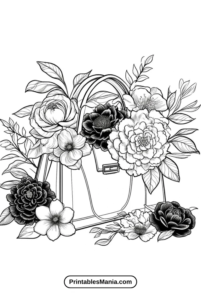 Hibiscus Coloring Pages