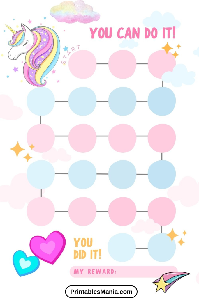 unicorn reward chart