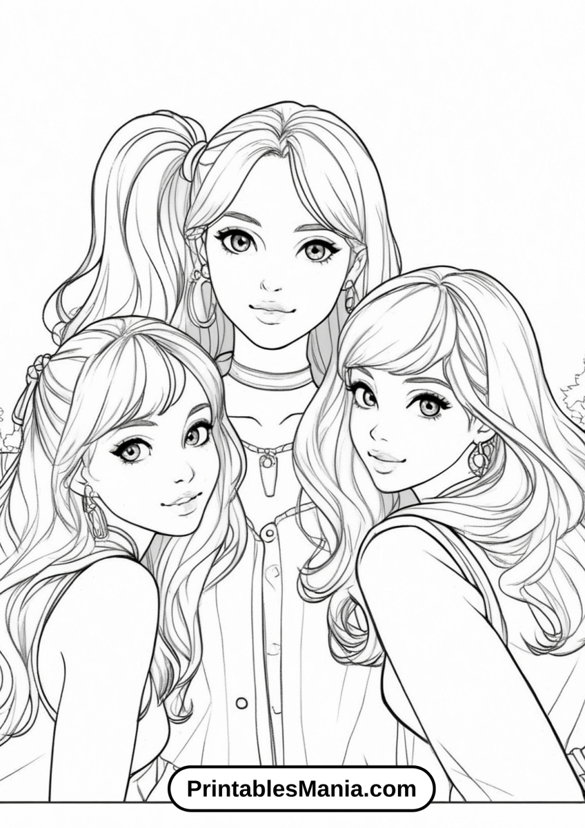 56 Barbie Coloring Pages for Endless Fun - Printables Mania