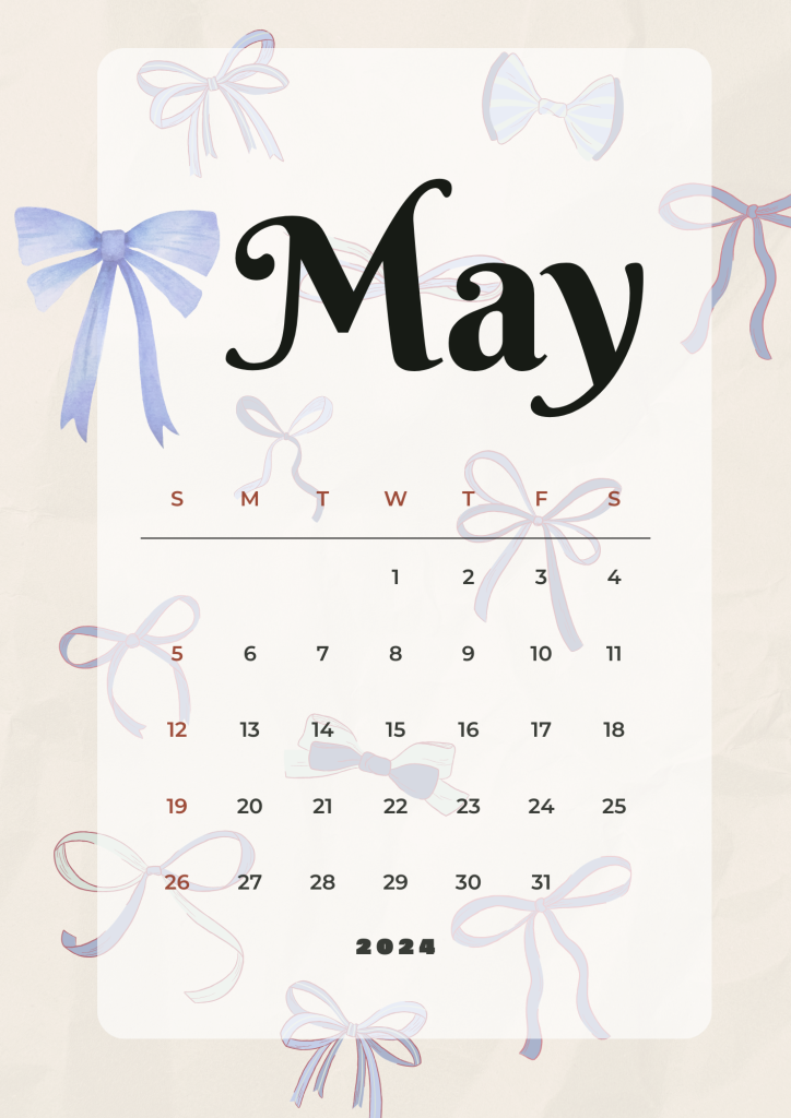 May's Enchanting Evenings: 2024 Calendar Nights