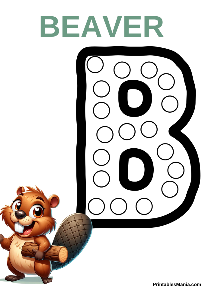 Do A Dot Letter Printables - Printables Mania