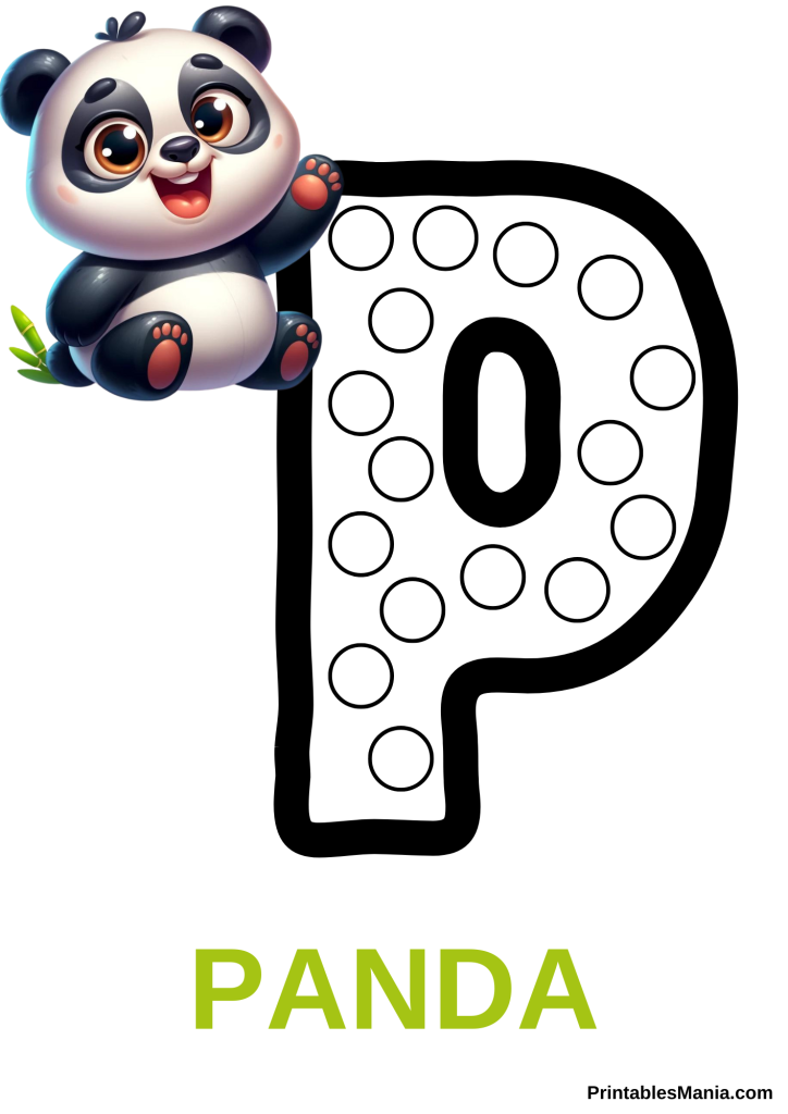 Do A Dot Letter P Printable