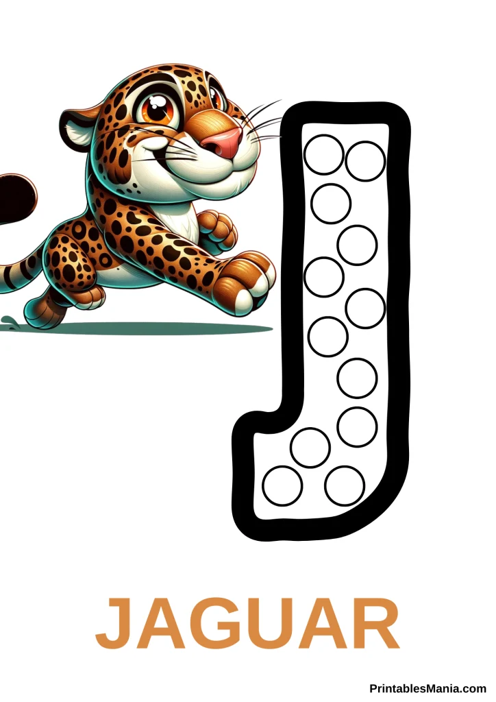 Do A Dot Letter J Printable