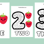 Do A Dot Number Printables