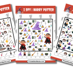 Free Printable I Spy Harry Potter