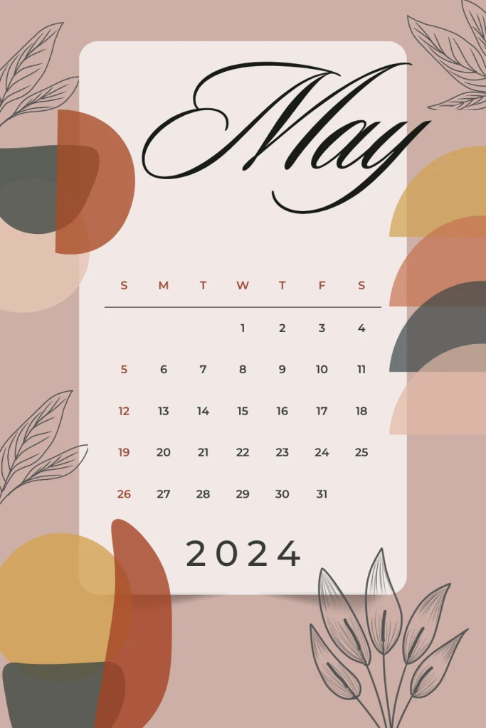 Maytime Melodies: 2024 Calendar Music