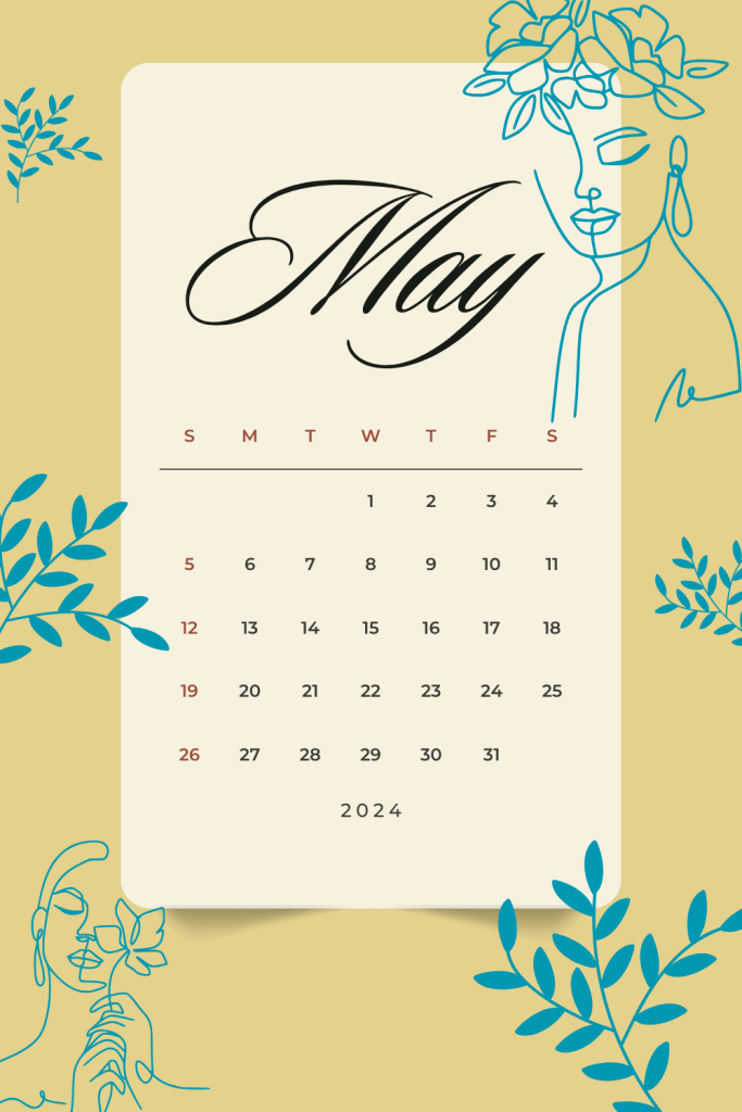 May's Verdant Vistas: 2024 Calendar Theme