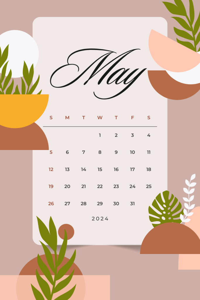 Maytime Meditations: 2024 Calendar Quotes