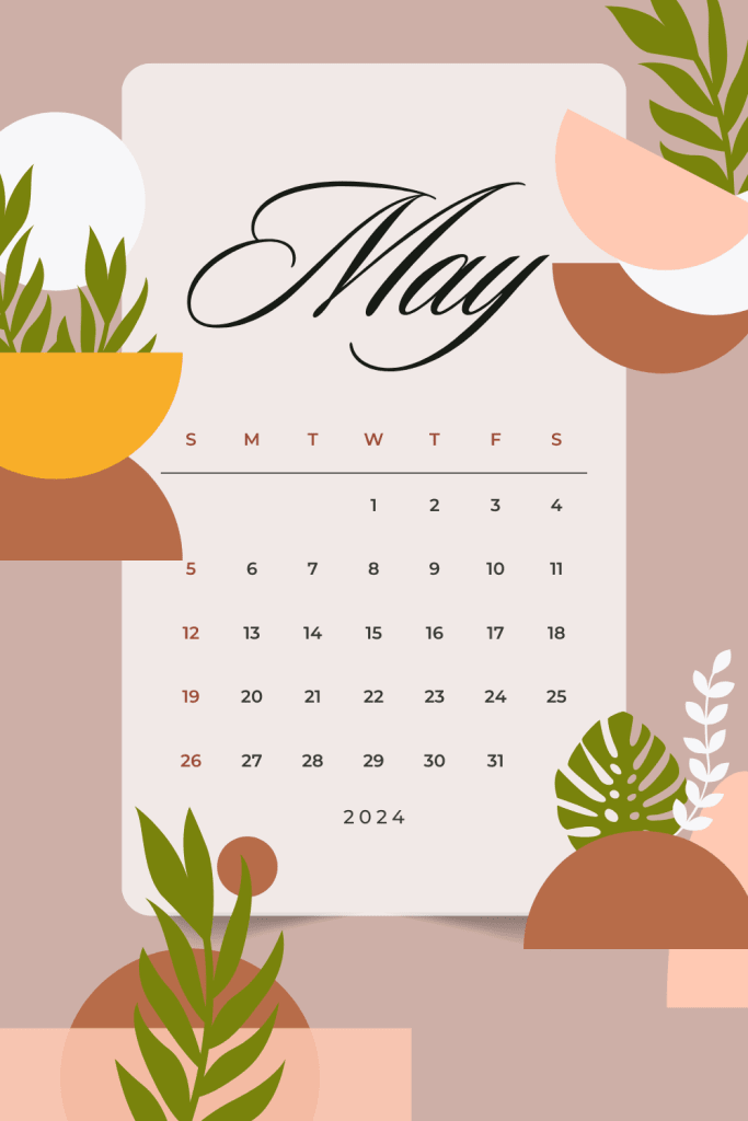 Maytime Meditations: 2024 Calendar Quotes