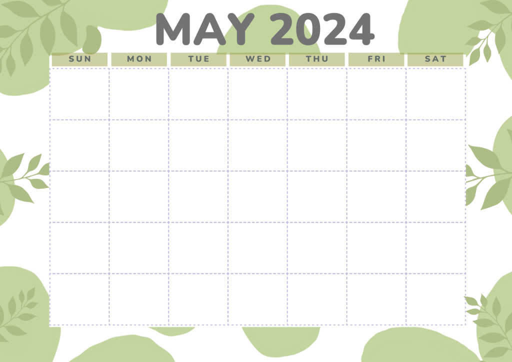 Printable calendar