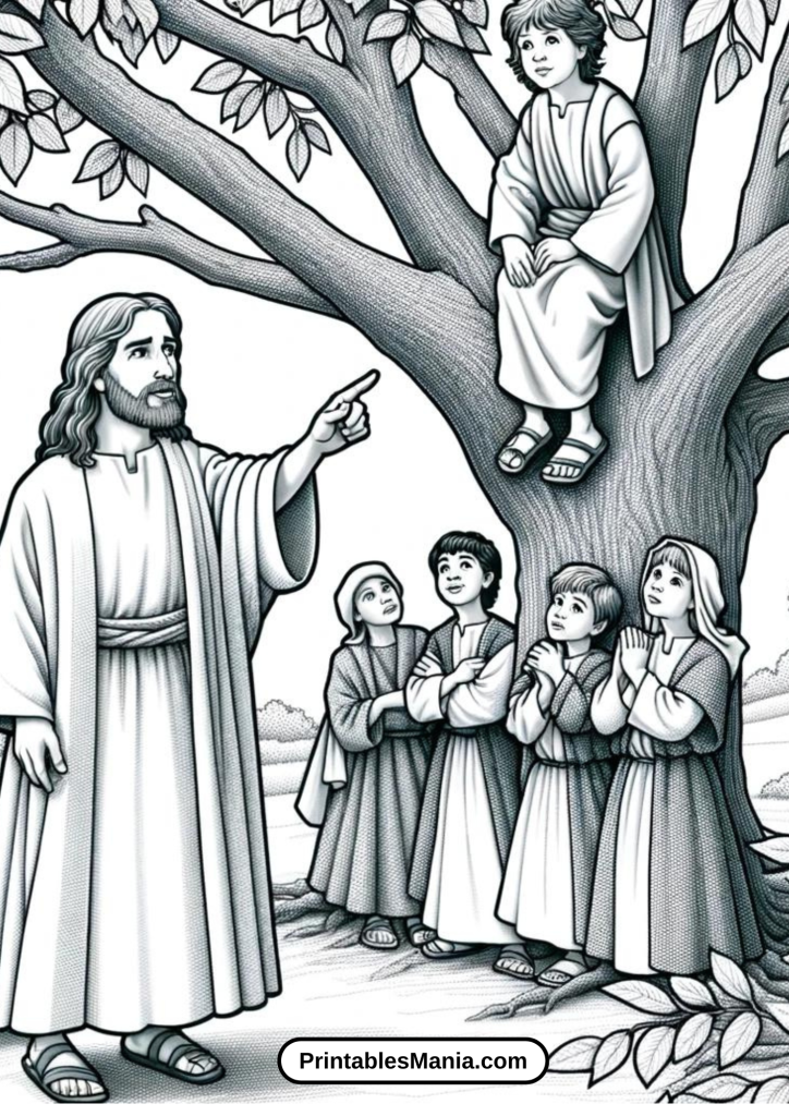 Zacchaeus Sees Jesus