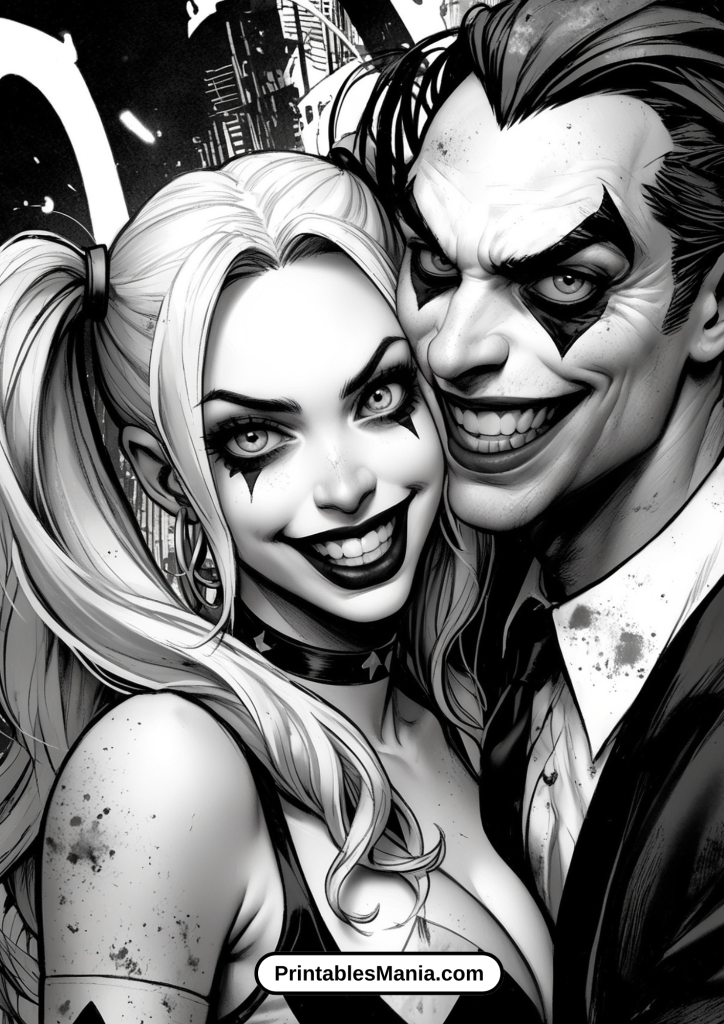 Harley Quinn and Joker’s Secretive Gathering