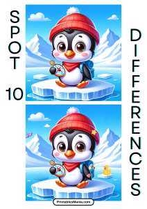 Spot The Difference Printable - Printables Mania