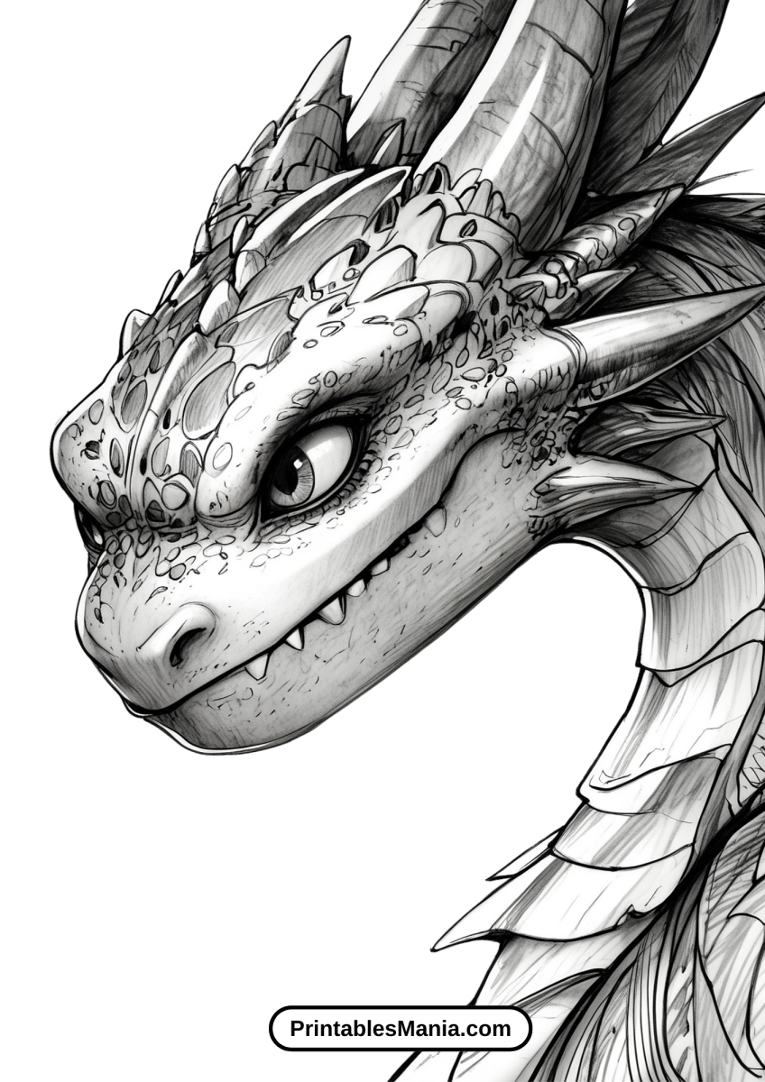 How to Train Your Dragon Coloring Pages Printable - Printables Mania