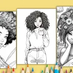 Black Girl Coloring Pages Printable