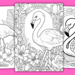 Flamingo Printable Coloring Pages