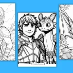 How to Train Your Dragon Coloring Pages Printable