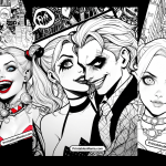 Harley Quinn and Joker Coloring Pages