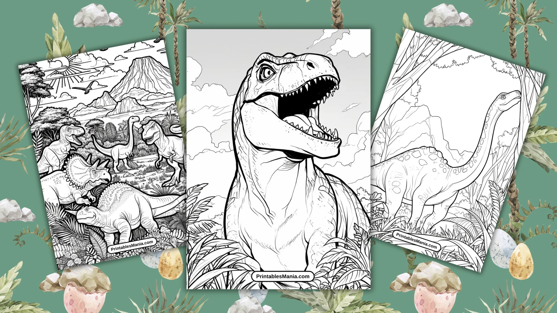 Jurassic World Coloring Pages Printable