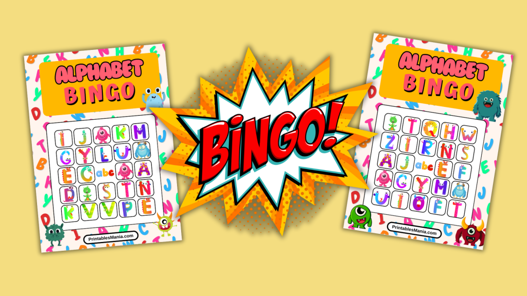 Alphabet Bingo Printable Printables Mania