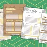 Monthly Budget Planner Printable