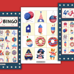 4th Of July Bingo Free Printable