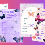 Butterfly Baby Shower Invitations Printable Free