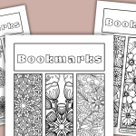 Bookmarks Coloring Pages