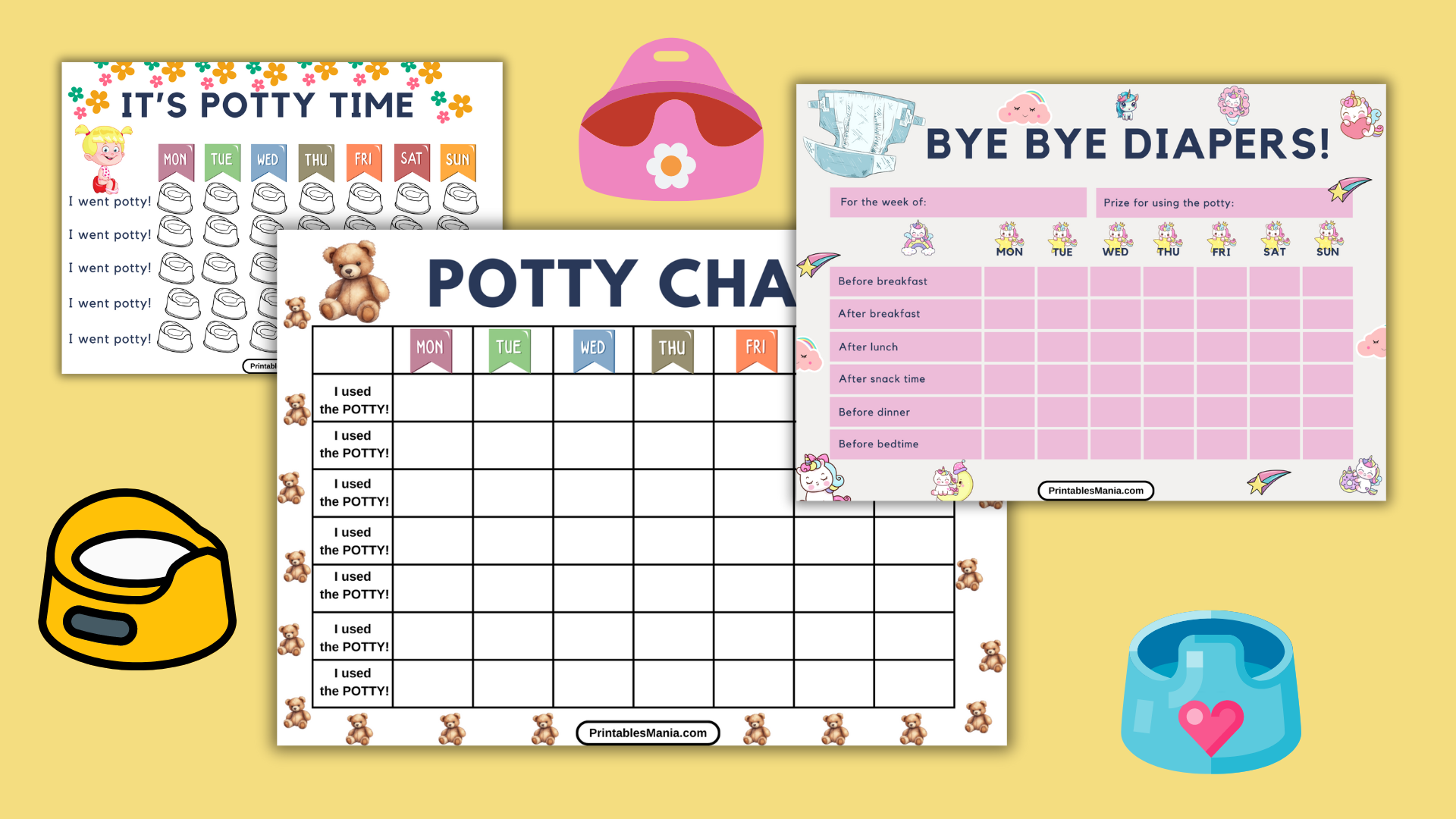 Potty Chart Printable