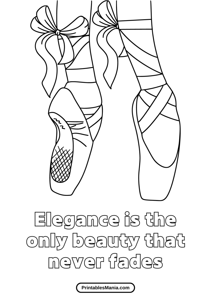 coloring pages ballerina