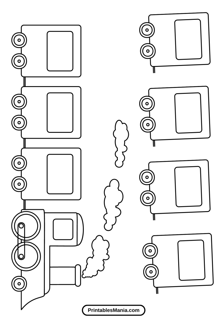 toddler-friendly train template 