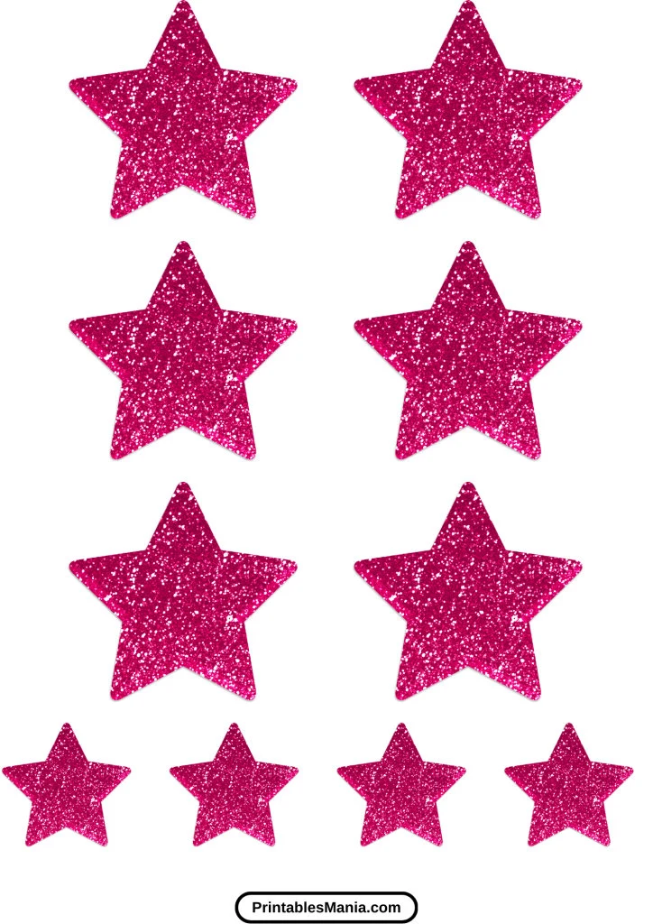 star cut out for sewing projects