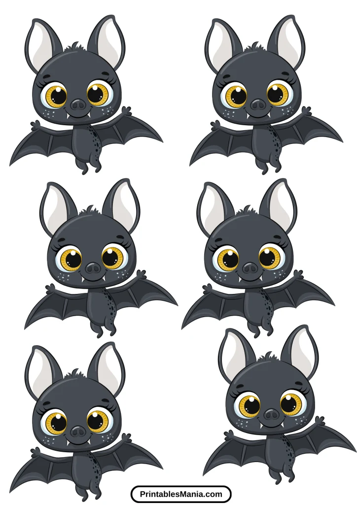 printable bat template for craft projects