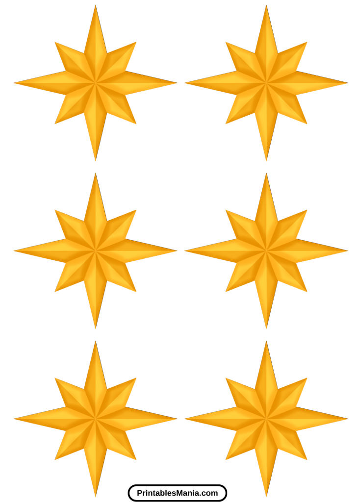 star cut out for printable crafts