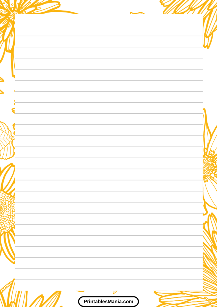 printable paper lined