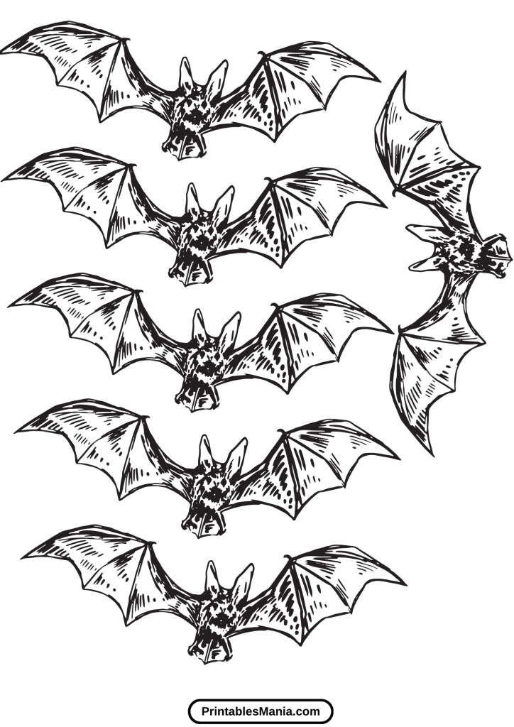 bat template printable with basic outline