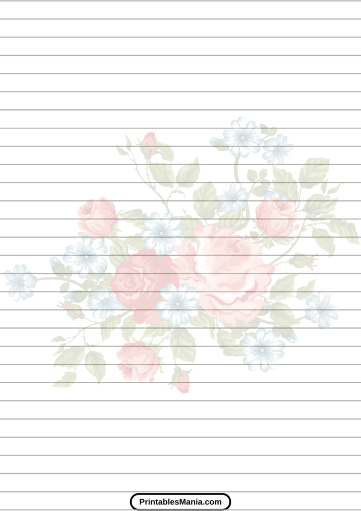 printable lined paper free