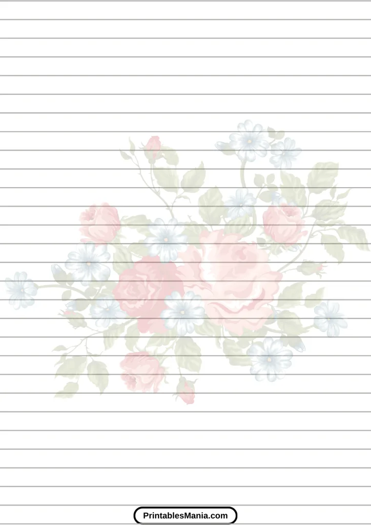 printable lined paper free