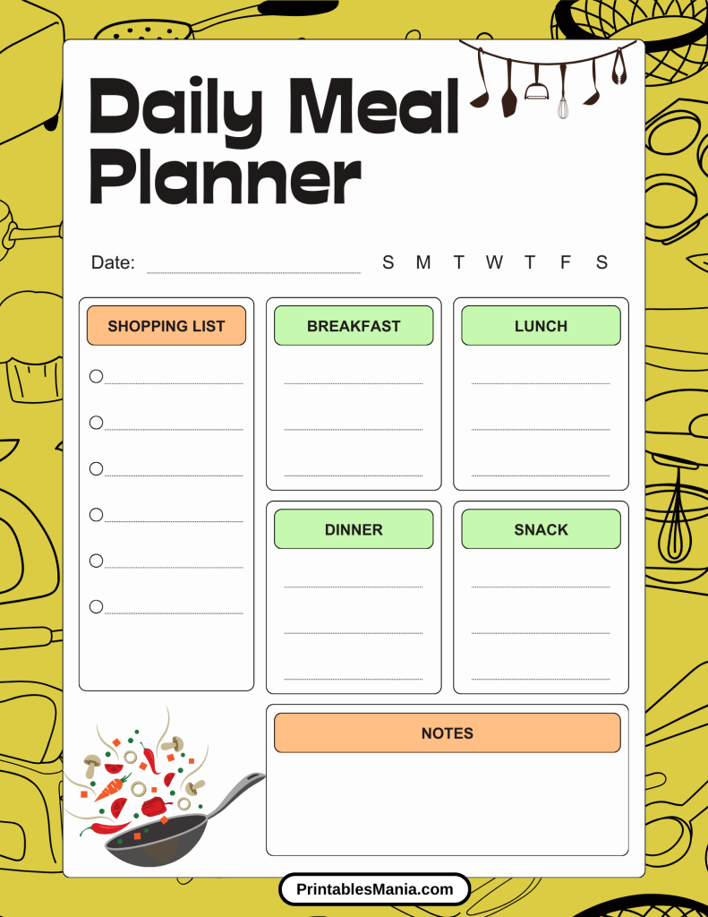 family-friendly meal planner PDF download