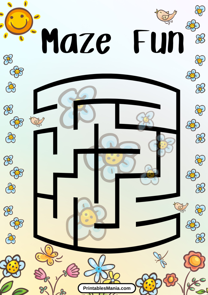 mazes for kids