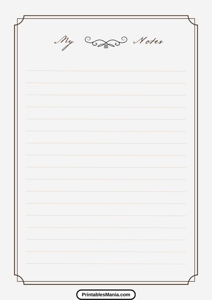 lined paper printable pdf