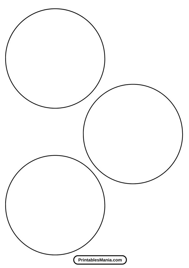 circle template for educational activities