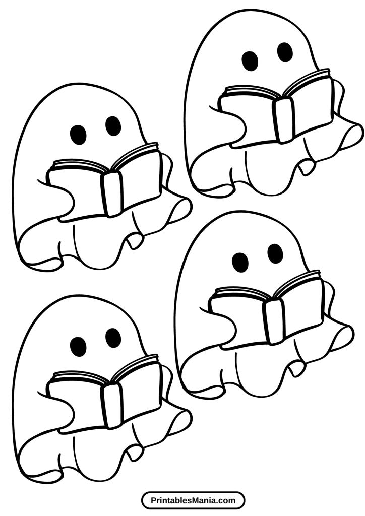 printable ghost template for classroom activities