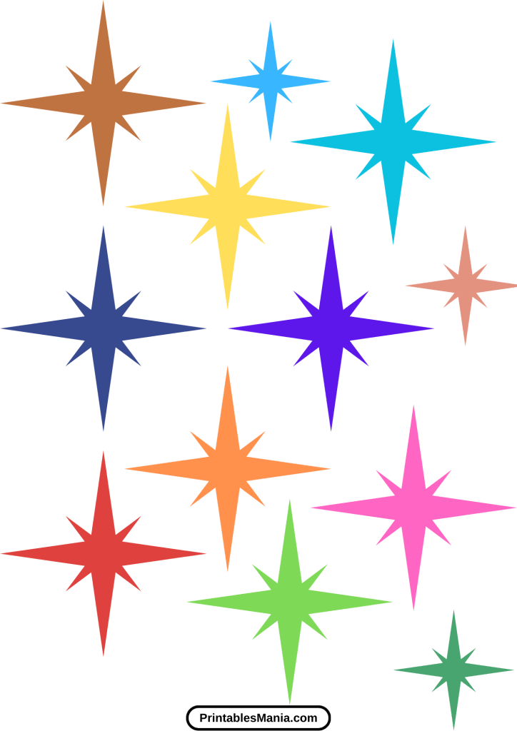 star cut out for paper crafts