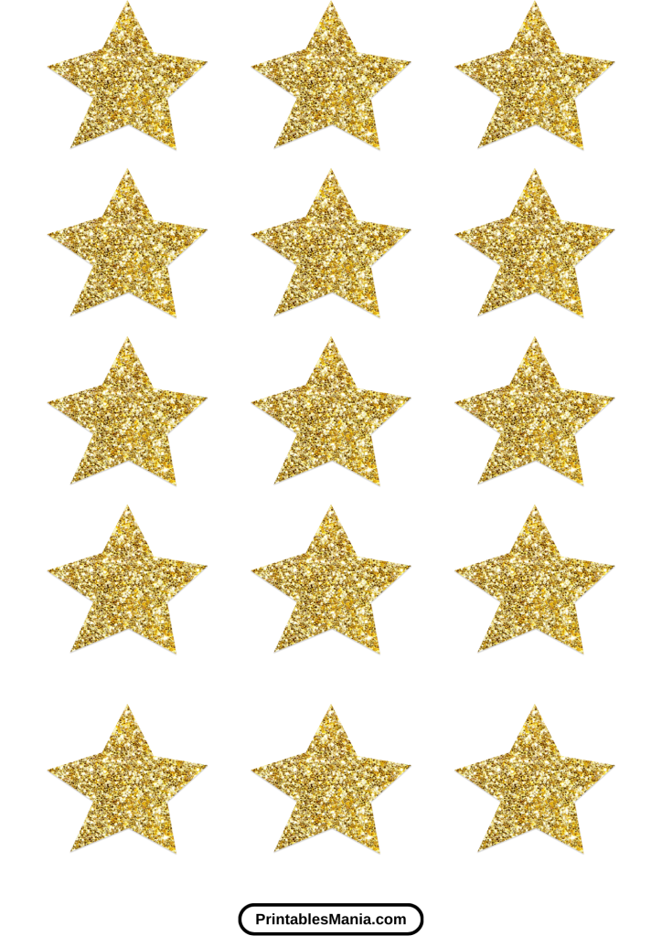 free printable star cut out