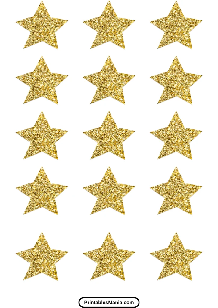 free printable star cut out